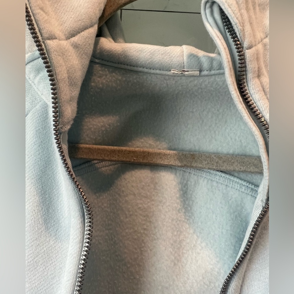 Lululemon scuba zip up hoodie baby blue - Picture 11 of 15